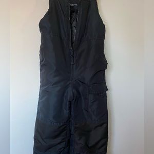Snow Bib Black // Size 7Y Boys